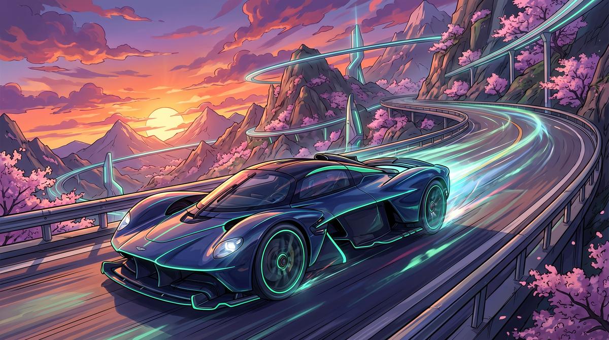 玩物社区阿斯顿·马丁：优雅之翼动漫演示播放