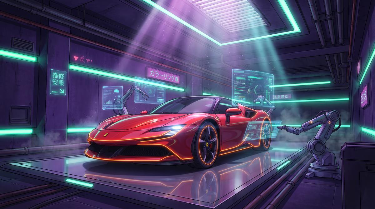 玩物社区法拉利SF90：赛道之魂动漫教程播放