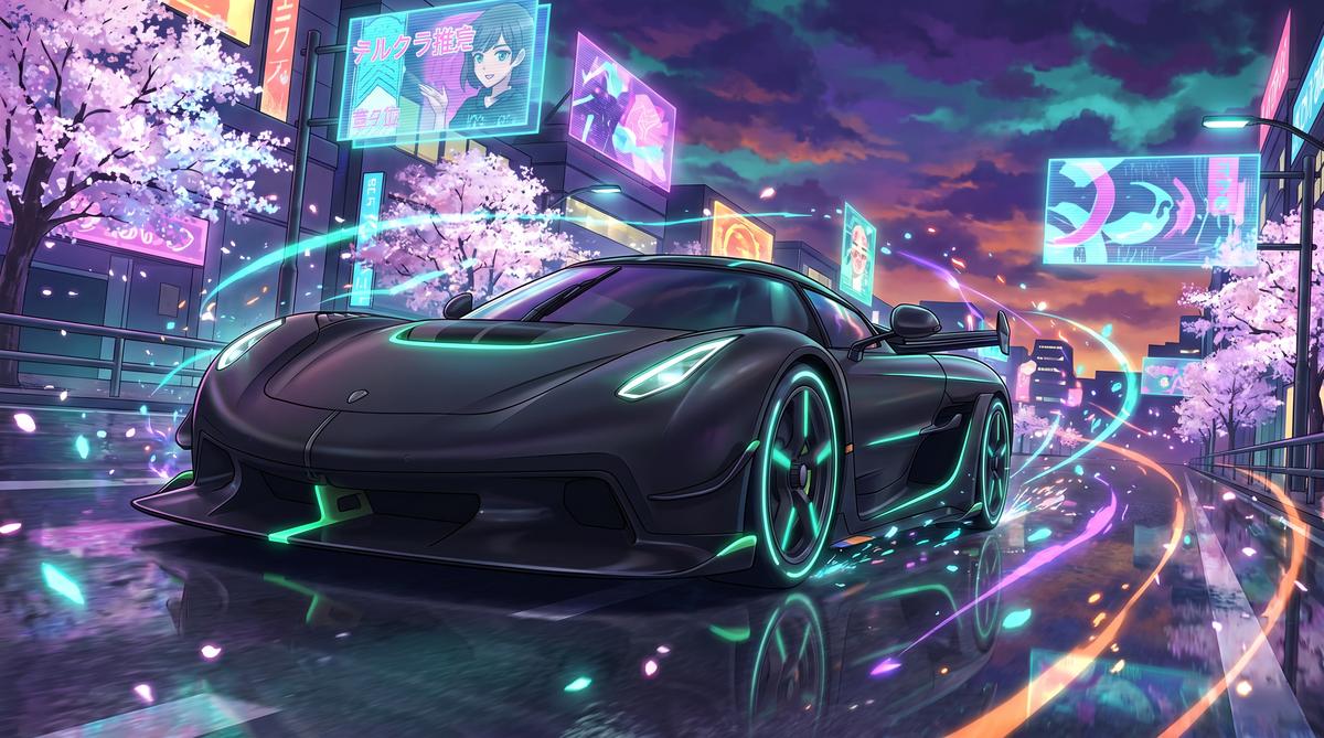 玩物社区兰博基尼Revuelto：狂野美学动漫